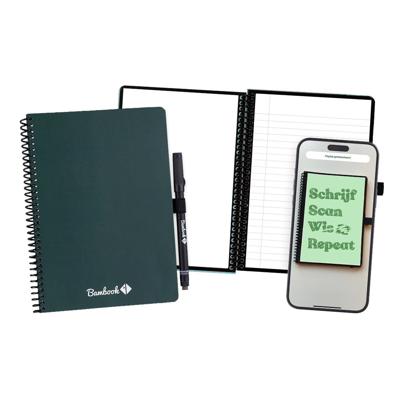 Notitieboek Bambook Original Forest A5 lijn 40 pagina's uitwisbaar Notitieboek Bambook Original Forest A5 lijn 40 pagina's uitwisbaar