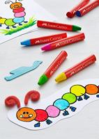 Faber Castell FC-120034 Waskrijt Jumbo In Opbergbox 24 Stuks - thumbnail