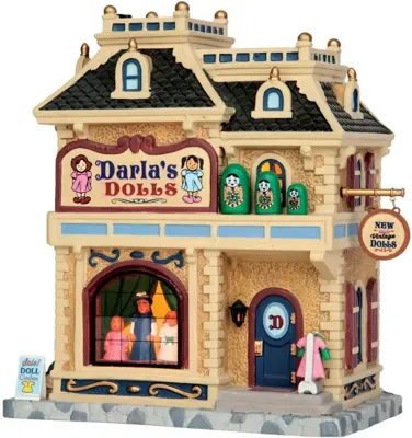 Kerstfiguur Darla's dolls b/o led LEMAX - Lemax