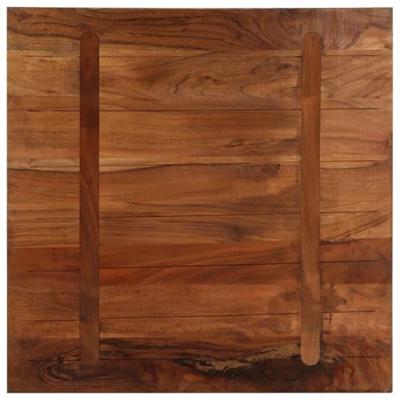 Tafelblad vierkant 90x90x3,8 cm massief gerecycled hout