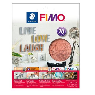 Bladmetaal fimo staedtler koper 10 vel | 5 stuks