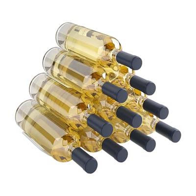 Metaltex Quick Box Smart Kitchen Flessenrek voor 10 Flessen 11x32x3 cm Wit