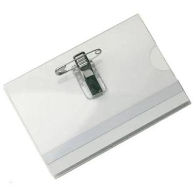 Badge met combiklem, ft 58 x 90 mm, doos van 50 stuks