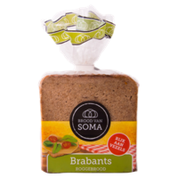 Brood van Soma Brabants Bruin RoggeTarwebrood 400 g bij Jumbo - thumbnail