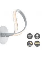 Home sweet home LED string wandlamp ↔ 17 cm aluminium - thumbnail
