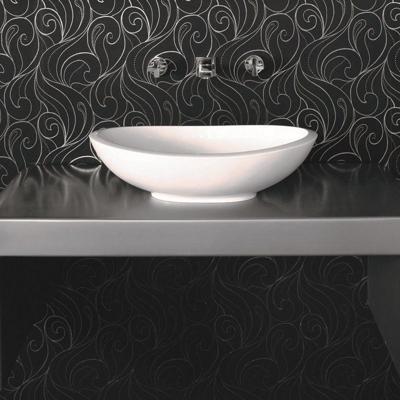 Waskom Opbouw Crosstone Solid Surface 61x36x17 cm Mat Wit Waskom Opbouw Crosstone Solid Surface 61x36x17 cm Mat Wit