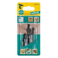 Wolfcraft Dwarsgatverzinkboren | Ø8, 12, 16mm | 3 stuks - 4375000 - thumbnail