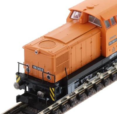 Fleischmann 7370015 N diesellocomotief 106 382-5 van de DR Fleischmann 7370015 N diesellocomotief 106 382-5 van de DR
