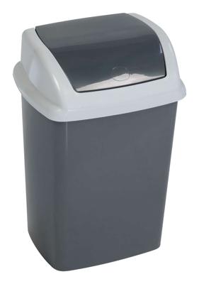 Maul neu 9520587 Afvalbak 5 l Kunststof (b x h x d) 200 x 290 x 160 mm Grijs 1 stuk(s)