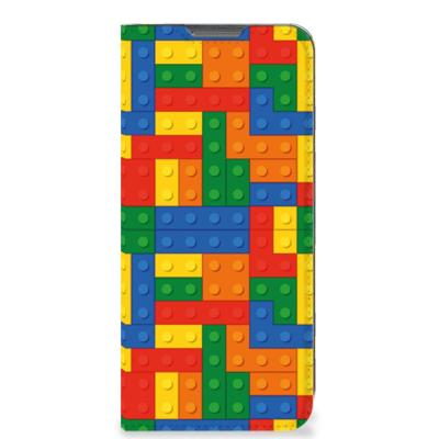 OPPO A77 5G | A57 5G | Hoesje met Magneet | Blokken