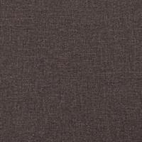 Boxspringbed met matras Donkerbruin 90 x 200 cm Stof - thumbnail