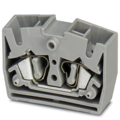 Phoenix Contact 3244232 Mini-doorgangsklem 10.4 mm Spanveer Grijs 50 stuk(s)