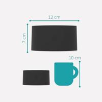 Eglo Design wandlampValgiano oplaadbaar ovaal - 75875 - thumbnail