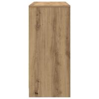 Dressoir ambachtelijk spaanplaat hout ambachtelijk 85x34x76 cm - thumbnail