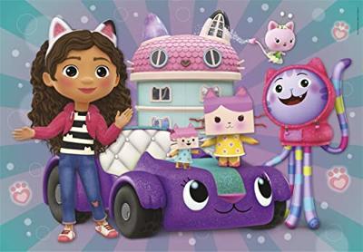 Clementoni puzzel gabby&apos;s poppenhuis, 2x20st.