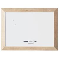 Bi-Office Kamashi magnetisch whiteboard met naturel kader - thumbnail