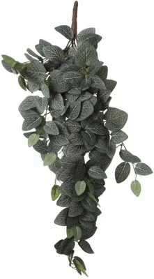 Mica Decorations kunst hangplant fittonia 54cm groen