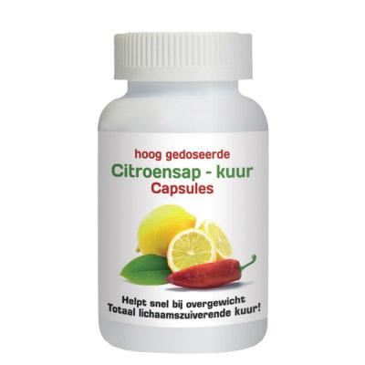 Citroensapkuur 60 Capsules