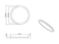 Trio Led plafonniereCamillus - R62922401 - thumbnail