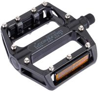 CONTEC platformpedaal "2black" ct pedals 2black mtb w. exchangeable pins - thumbnail