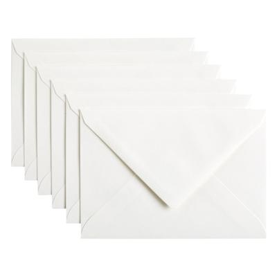 Envelop Papicolor C6 114x162mm hagelwit pak à 6 stuks Envelop Papicolor C6 114x162mm hagelwit pak à 6 stuks