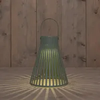 Anna's Collection Hanglamp solar 20 x 20 x 24cm Olijf - thumbnail