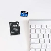Micro SD geheugenkaart met adapter Lexar 633x 512 GB - thumbnail