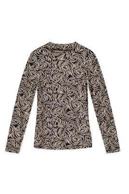 Like Flo Teens - Meisjes col trui viscose - Elin - Antraciet