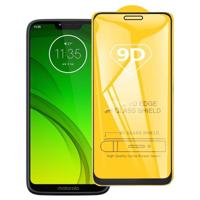 Voor Motorola Moto G7 Power 9D volledige lijm volledig scherm gehard glas film - thumbnail