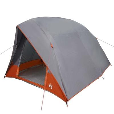 Tent Grijs en oranje 275 x 230 x 140 cm Tent Grijs en oranje 275 x 230 x 140 cm