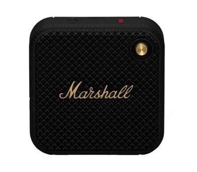 Marshall Willen Portable Bluetooth Speaker, Black & Brass