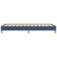 Bedframe stof blauw 90x200 cm - thumbnail