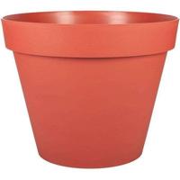 Ronde bloempot - EDA - Toscane - Ø 40 cm - 23 L - Binnen/buiten - Ø 40 x H.32 cm - Terracotta Oranje - thumbnail
