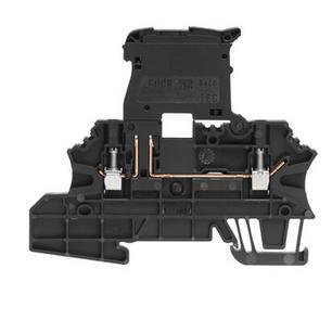 Weidmüller 1162920000 Zekering-serieklem Schroeven Zwart 50 stuk(s)