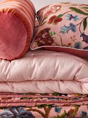 Essenza Ruth plaid Evening rose