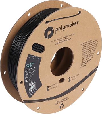 Polymaker PD02006 TPU90 Filament TPU Flexibel 2.85 mm 750 g Zwart PolyFlex™ 1 stuk(s) Polymaker PD02006 TPU90 Filament TPU Flexibel 2.85 mm 750 g Zwart PolyFlex™ 1 stuk(s)