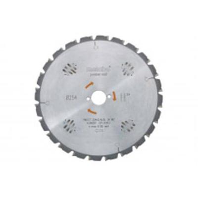 Metabo Accessoires Cirkelzaagblad HW/CT Ø 254x30, 24 WZ - 628025000
