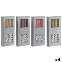Kaarsenset DKD Home Decor Tweekleurig 2 x 2 x 18,5 cm 4 Onderdelen (4 Stuks) - thumbnail