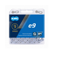 KMC e9 ept fietsketting 136 schakels zilver - thumbnail