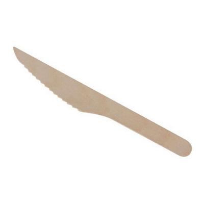 Conpax mes Pure, uit hout, 16,5 cm, pak van 250 stuks