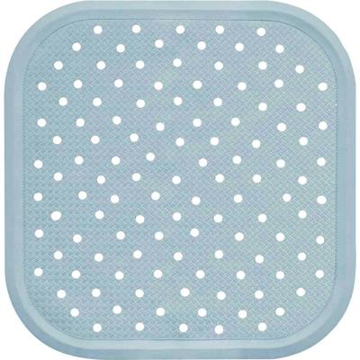 Sänger 13719 Douchemat Natuurkatoen Lichtblauw 1 stuk(s)