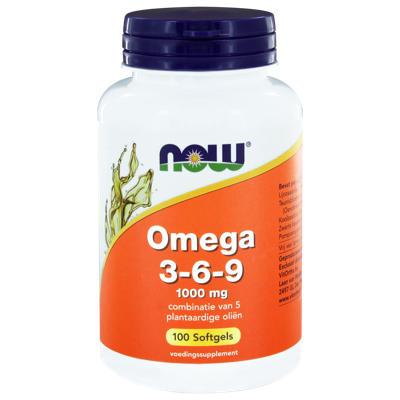 NOW Omega 3-6-9 1000mg Tabletten NOW Omega 3-6-9 1000mg Tabletten