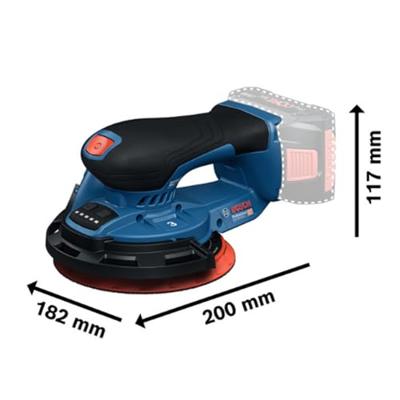 Bosch Professional GEX 18V-150-3 0601372903 Excentrische accuschuurmachine