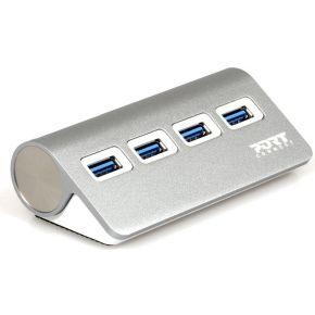 PORT Designs 900121 900121 USB-hub 4 poorten USB-A USB 3.0 5 GBit/s Zwart