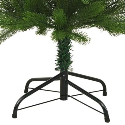 Kunstkerstboom met standaard smal 240 cm PE