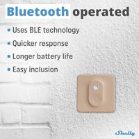 Shelly Shelly BLU H&T Mocha Temperatuursensor en luchtvochtigheidssensor Bluetooth - thumbnail