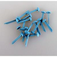 Nellie's Choice • floral brads 3mm (40stuks/pkg) baby blue - thumbnail