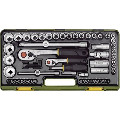 PROXXON steckschlüsselsatz socket wrench set inch 65-piece