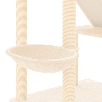 VidaXL Kattenmeubel vloer tot plafond 277-303 cm crèmekleurig - thumbnail