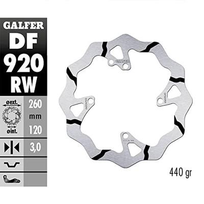 GALFER golf remschijf "df920 wave rotor df920 rw offroad rigid gr.